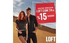 Loft.com.tr'de Vodafone'lulara Ekstra %15 ndirim