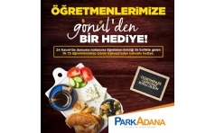 Park Adana AVM'den retmenlere Kahvalt Hediye!