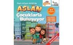 Aslan Park Afyon'da ocuklarla Buluuyor!