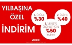 ECCO'da Ylbana zel %50'ye Varan ndirim