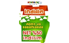 Bcrk'te Mont ve Kabanlarda %50 ndirim!