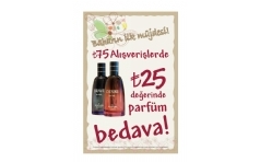 Sevenhill'den 75 TL'lik Alverie Parfm Hediye