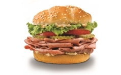 Arby's Steak Soslu Roast Beef Sandvi Men Kampanyas