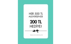 Brandroom'larda 500 TL Alveriinize 200 TL Hediye!