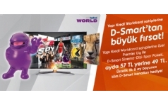 World'e zel D-Smart Paketlerinde ndirim