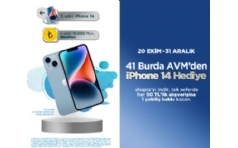 41 Burda iPhone 14 ve 10.000 TL ShopPara ekili Kampanyas