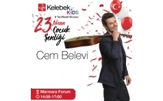 Minikler Marmara Forum'da Kelebek Kids 23 Nisan ocuk enlii'nde Buluuyor!