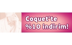Coquet'te Maximum'a zel %10 ndirim