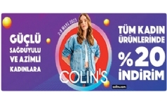 Colin's'te Kadn Gn'ne zel %20 ndirim Frsat