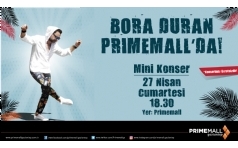 Bora Duran Gaziantep Primemall'da