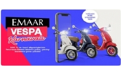 Emaar Square Mall Vespa ekili Kampanyas