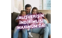 Maximum ile Seili E-Ticaret Harcamalarnza 750 TL'ye Varan ndirim