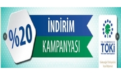 TOKݒden %20 ndirim kampanyas