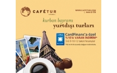 Cafe Tur'dan CardFinans'a zel %10'a Varan ndirim!