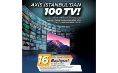 Axis Alveri Merkezi'nden 100 Televizyon Hediye!