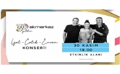 Akmerkez AVM 30. Yln zel - elik - Ercan Konseriyle Kutluyor