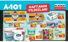 A101 24 - 30 Ocak 2026 Haftan�n Y�ld�zlar� Kampanyas�