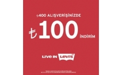 Levi's'da Annda 100 TL ndirim!