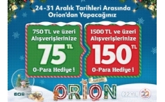 Orion AVM'de Ylba Alverii 150 TL Hediyeli!