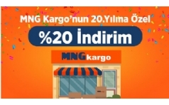 MNG Kargo'dan 20. Ylna zel %20 ndirim