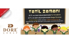 Dore �orap'tan �ocuklara S�mestr S�rprizi