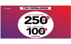 Colin's'te Tm rnlerde Ekstra 250 TL ndirim