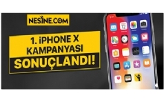 Nesine.com iPhone X Cep Telefonu 1. Dnem ekili Sonucu