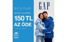 GAP'te 800 TL'ye 150 TL ndirim