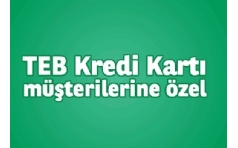 TEB Kredi Kart�n�zla Bir SMS ile 500 TL Hesab�n�zda!