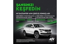 M1 Gaziantep AVM Skoda KOD�AQ �ekili� Sonucu