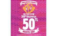 Sport In Street'ten Anneler Gn'ne zel 50 TL Hediye eki!