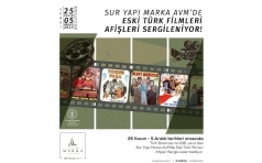 Eski Trk Filmleri Afileri Sergisi Sur Yap Marka AVM'de