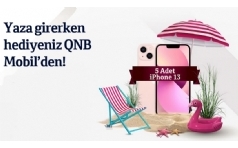 QNB Finansbank Yaza Merhaba ekilii - iPhone 13 Hediye