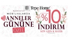 Tepe Home'dan Anneler Gn'ne zel Ekstra ndirim!