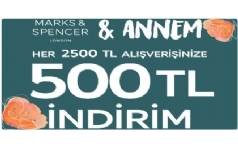 Marks & Spencer'dan Anneler Gn'ne zel 400 TL ndirim