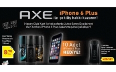 Migros ve Tansa'ta Axe ile iPhone 6 Plus Kazanma ans!