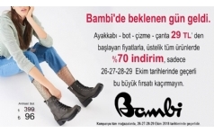 Bambi'de %70 �ndirim Ba�lad�!