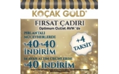 Koak Gold Frsat adr stanbul Optimum'da Alyor