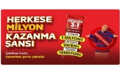 Nescafe 31 Arada ekili 2025 - 10 Milyon TL Hediye