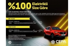 Cepa AVM MG ZS EV Elektrikli Otomobil ekili Sonucu