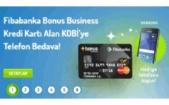 Fibabanka Bonus Business Kredi Kartı Alana, Samsung Akıllı Telefon Hediye