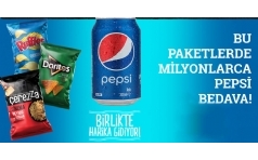 Ruffles, Doritos veya erezza Paketlerinde Milyonlarca Pepsi Hediye