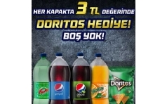 Pepsi Lacivert Kapaklarda Doritos Hediye!