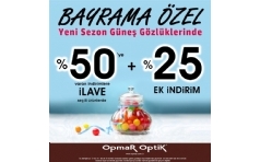 Opmar Optik'te Ramazan Bayram'na zel ndirim!