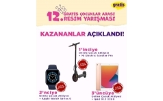 Gratis 12. �ocuklar Aras� Resim Yar��mas� Kazananlar� Belli Oldu