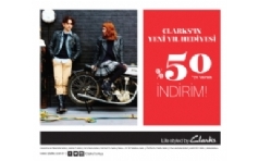 Clarks'n Yeni Yl Hediyesi %50'ye Varan ndirim