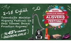 Vestel Teknolojik Minikler Alveri Festivali