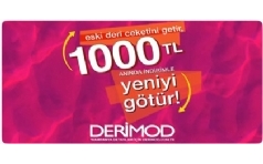 Derimod'a Eski Ceketi Getir 1.000TL ndirimle Yeniyi Gtr