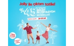 Jolly Tur'da Bonus'lulara %5 Ekstra ndirim!