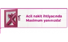 Maximum Kart 1500 TL'ye Varan Taksitli Nakit Avans Kampanyas�